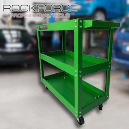 Количка за инструменти с 3 рафта ROCKFORCE