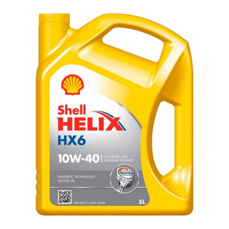 Масло SHELL HX6 10W40 5L