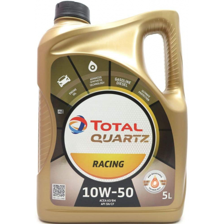 Масло TOTAL QUARTZ RACING 10W50 5L