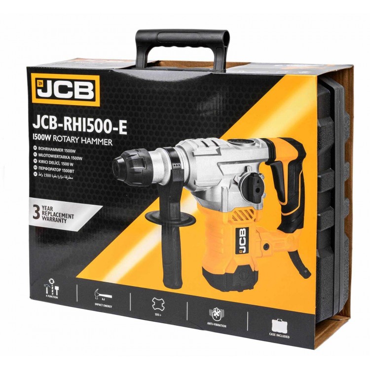 Електрически перфоратор JCB 1500W SDS-plus