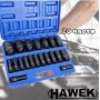 Ударни вложки Hawek 1/2" 20 части (10–38)