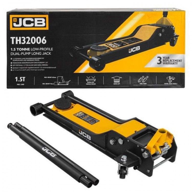 Хидравличен крик тип Крокодил JCB TH32006 70-610 мм. 1.5 тона